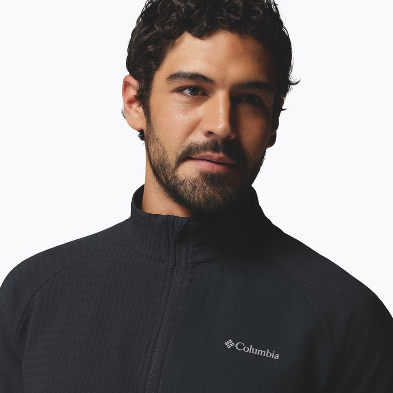 Férfi polár pulóver Columbia Superior Summit Grid Full Zip black 6