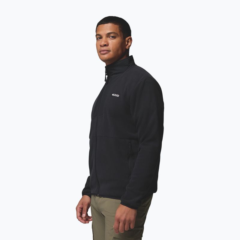 Férfi polár pulóver Columbia Sequoia Grove II Full Zip Fleece black 5