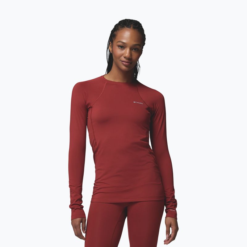 Női Termoaktiv pulóver Columbia Midweight Stretch red oxide