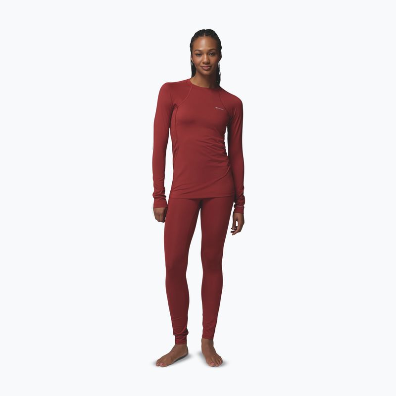 Női Termoaktiv pulóver Columbia Midweight Stretch red oxide 2