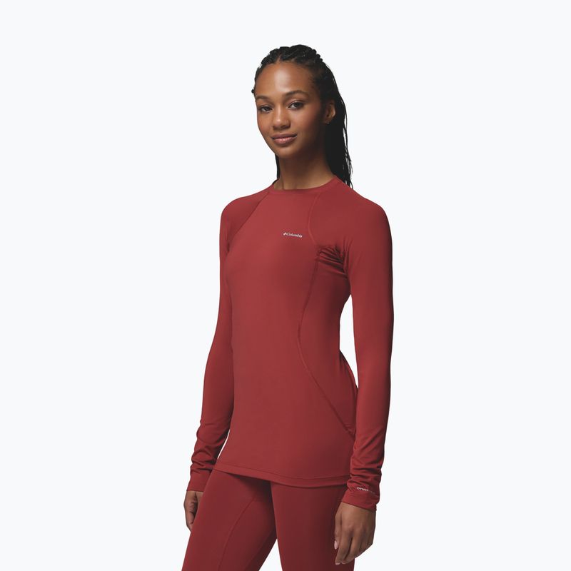 Női Termoaktiv pulóver Columbia Midweight Stretch red oxide 4