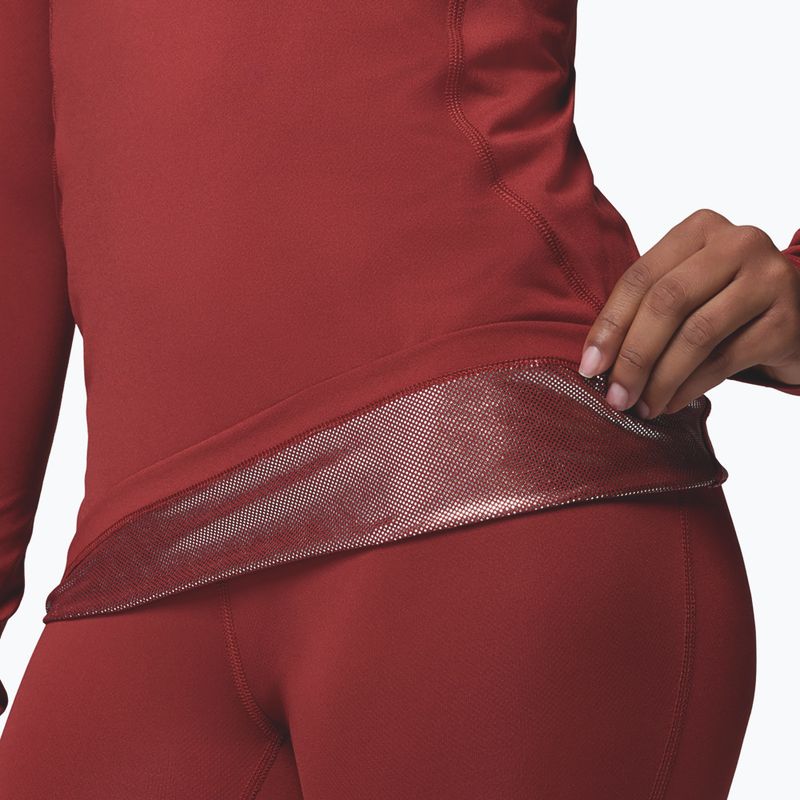 Női Termoaktiv pulóver Columbia Midweight Stretch red oxide 6