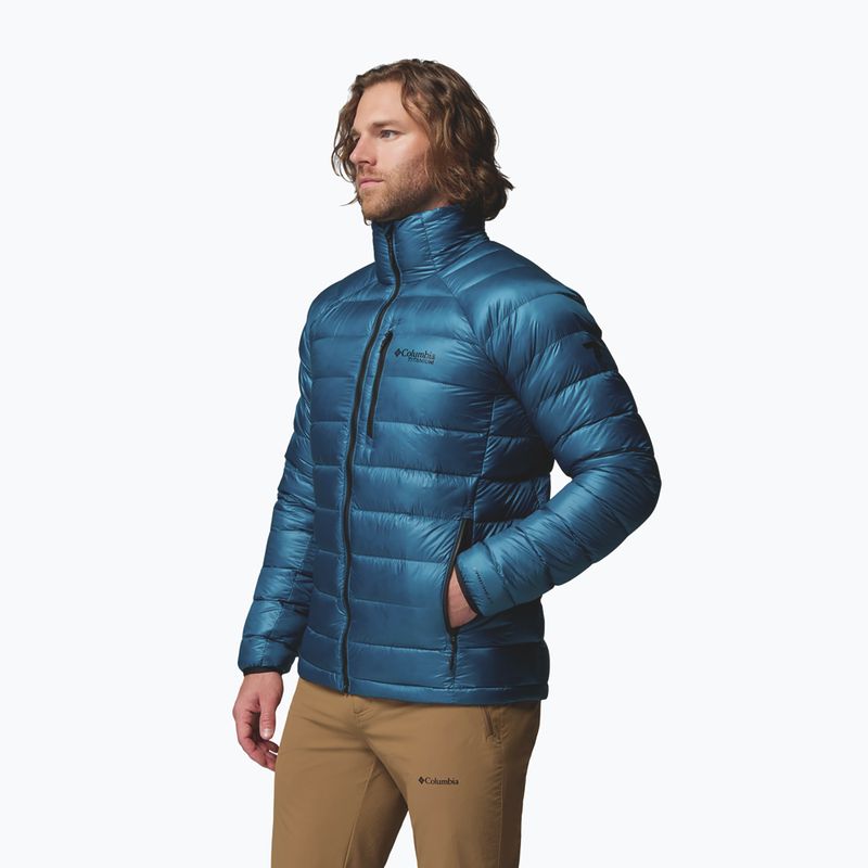 Férfi pehelykabát Columbia Arctic Crest Down phoenix blue 5