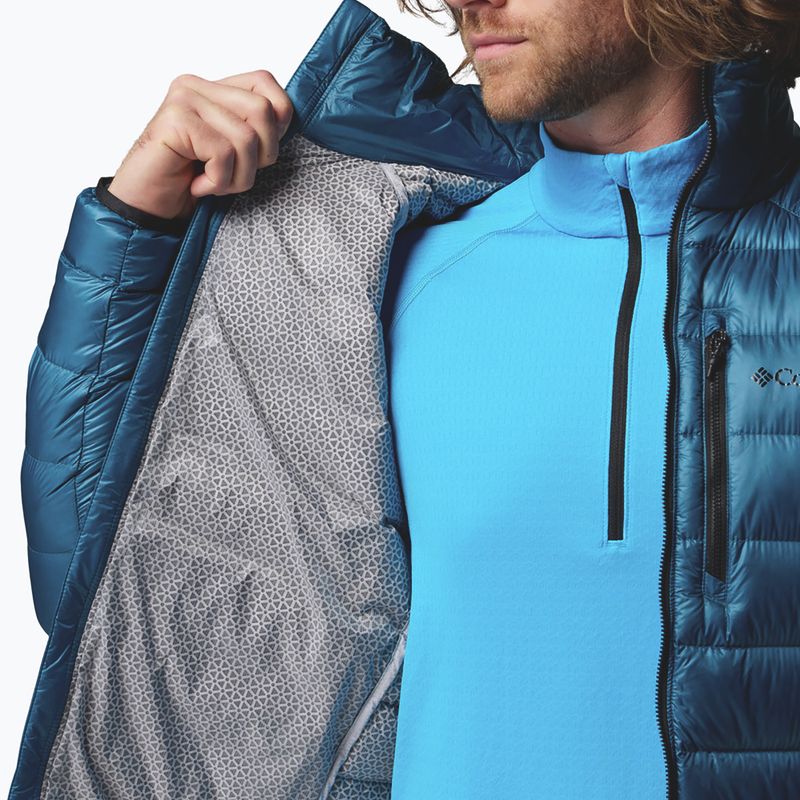 Férfi pehelykabát Columbia Arctic Crest Down phoenix blue 7