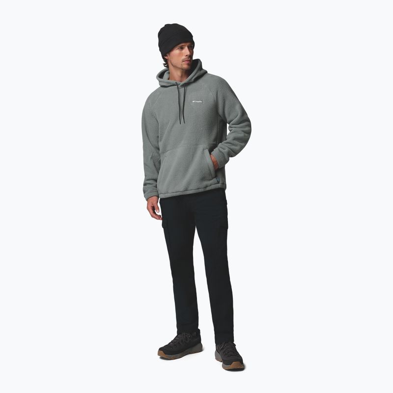 Férfi polár pulóver Columbia Timber Crest MTR Fleece Hoodie sedona sage 2