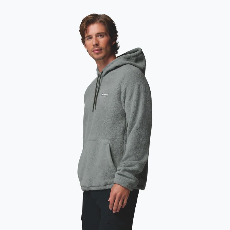 Férfi polár pulóver Columbia Timber Crest MTR Fleece Hoodie sedona sage 4