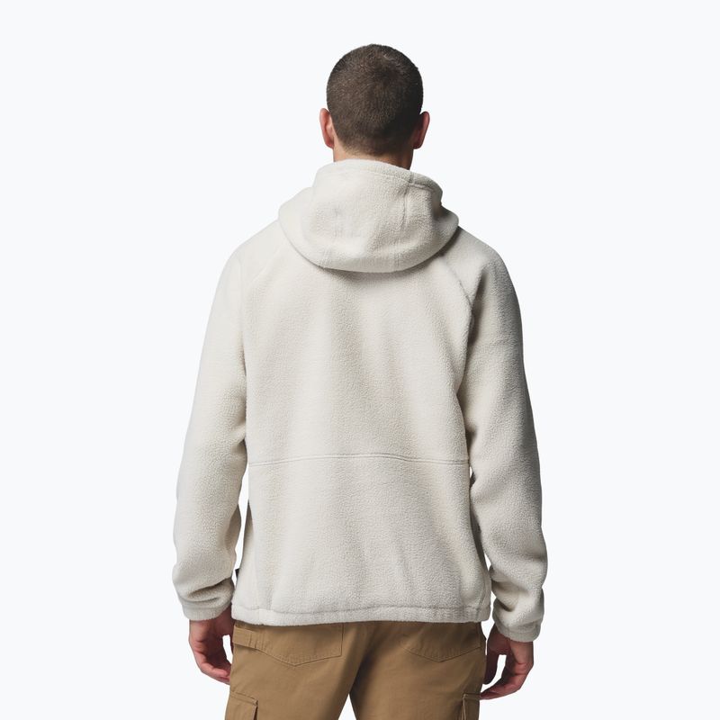 Férfi polár pulóver Columbia Timber Crest MTR Fleece Hoodie dark stone 3