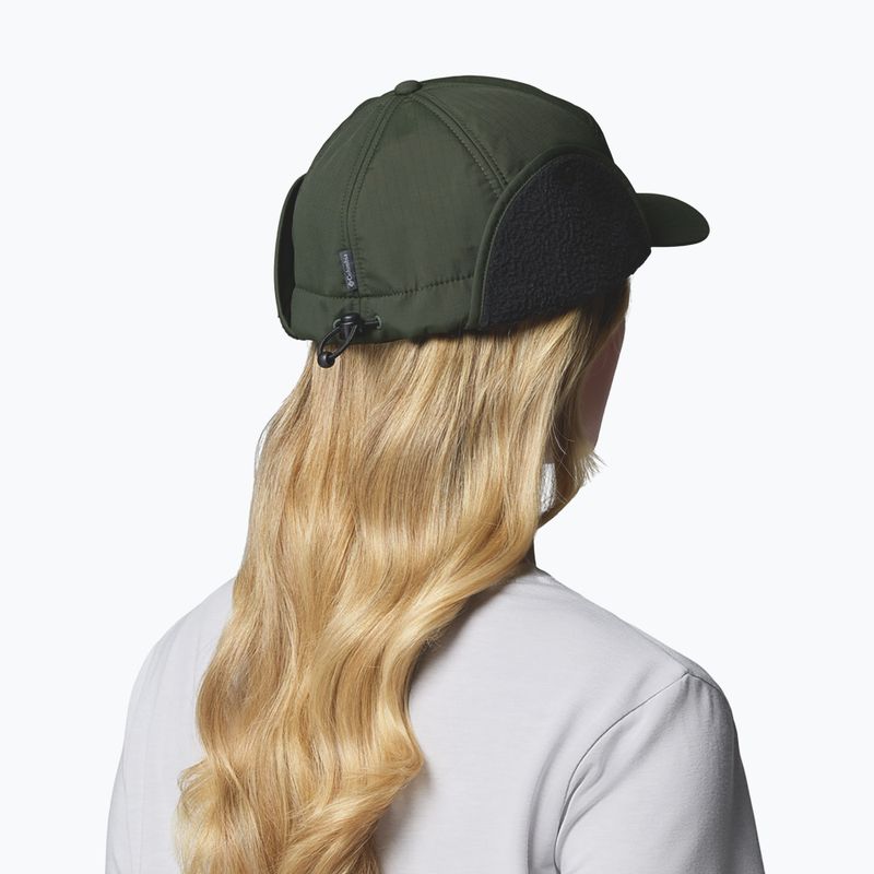Ellenzős sapka Columbia Landroamer Ear Flap greenscape/working badge 7