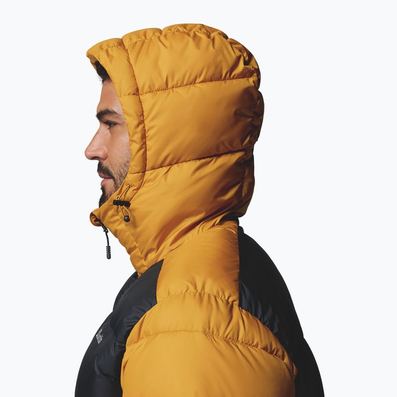 Férfi bélelt kabát Columbia Pike Lake II Hooded squash/black 7
