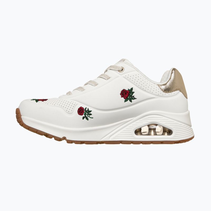 Női cipő SKECHERS Uno Champagne & Roses white 3