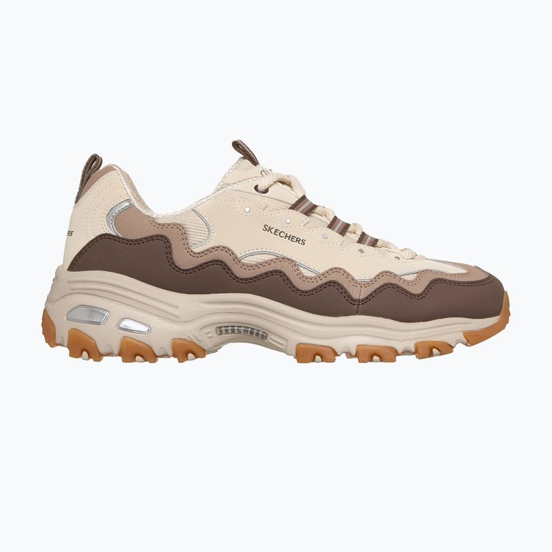 Női cipők SKECHERS D'Lites Vintage Wave beige 2