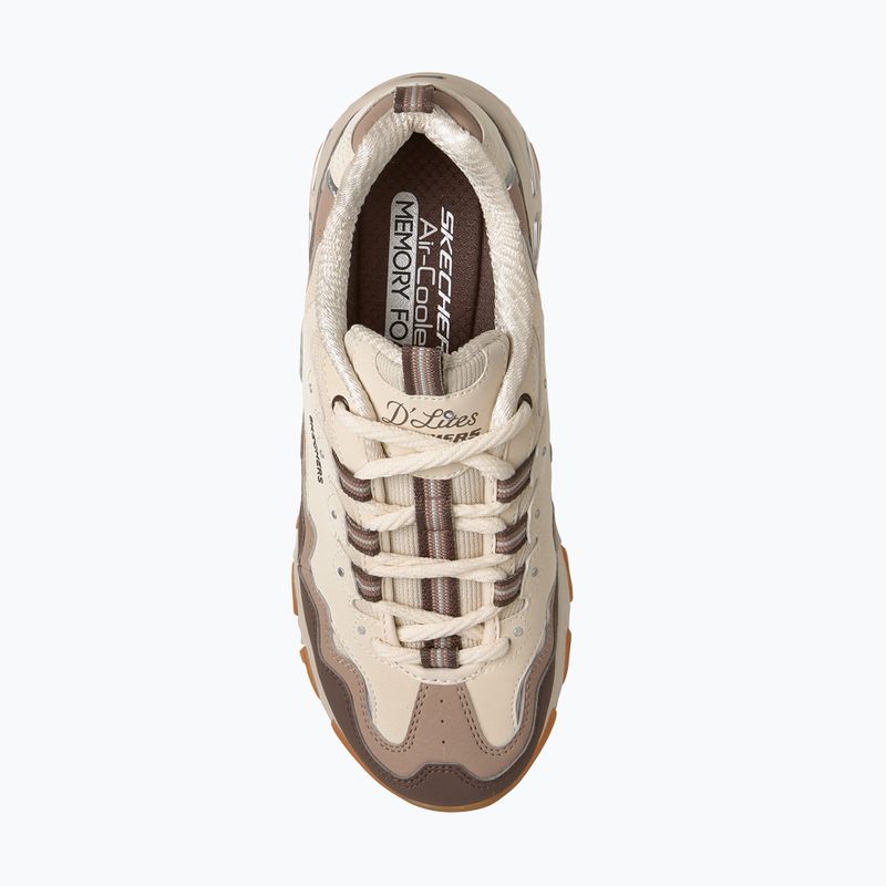 Női cipők SKECHERS D'Lites Vintage Wave beige 6