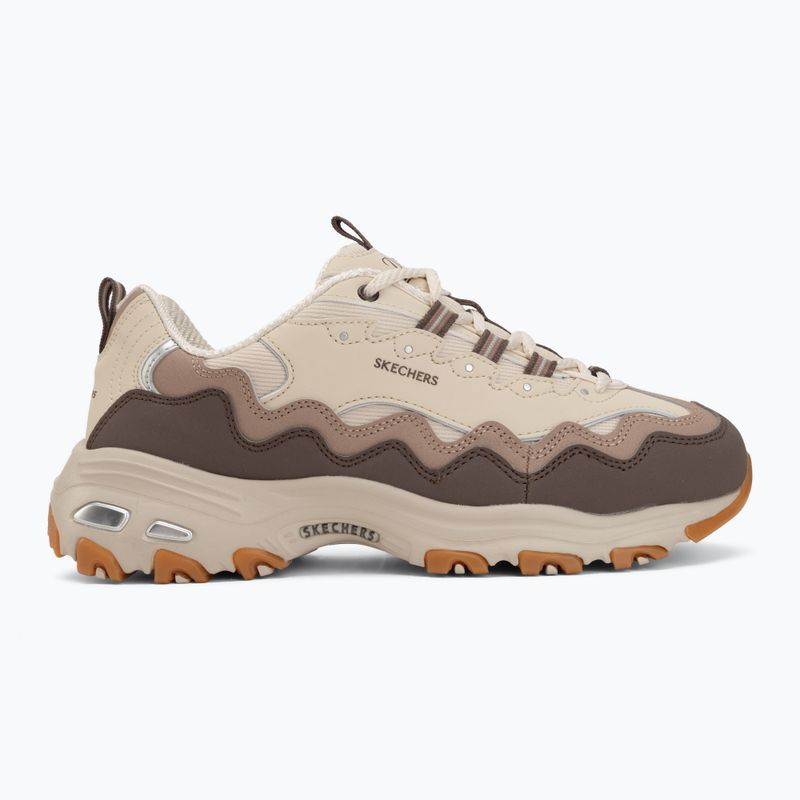 Női cipők SKECHERS D'Lites Vintage Wave beige 2