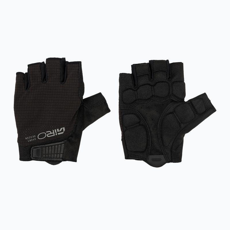 Férfi kerékpáros kesztyűk Giro Bravo II Gel black