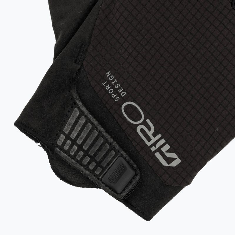 Férfi kerékpáros kesztyűk Giro Bravo II Gel black 4