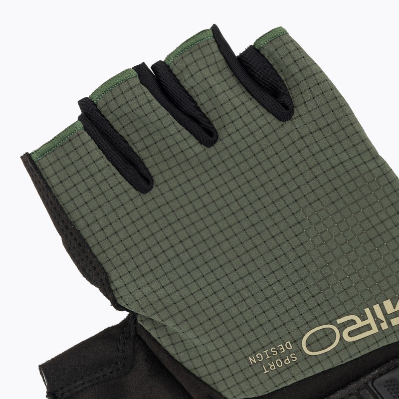 Férfi kerékpáros kesztyűk Giro Bravo II Gel dark sage 5