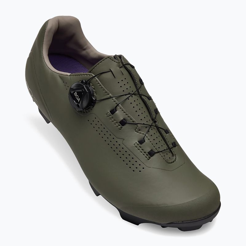 Férfi MTB kerékpáros cipő Giro Cadet XC dark sage 2