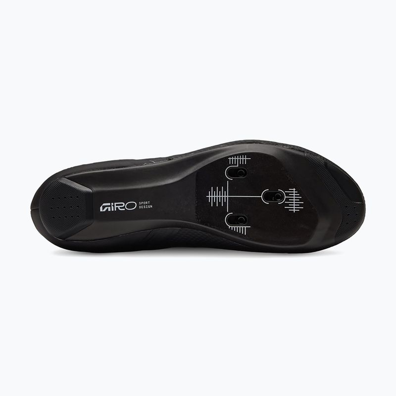 Férfi országúti kerékpáros cipő Giro Regime II black 3