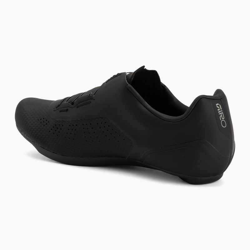 Férfi országúti kerékpáros cipő Giro Regime II black 3