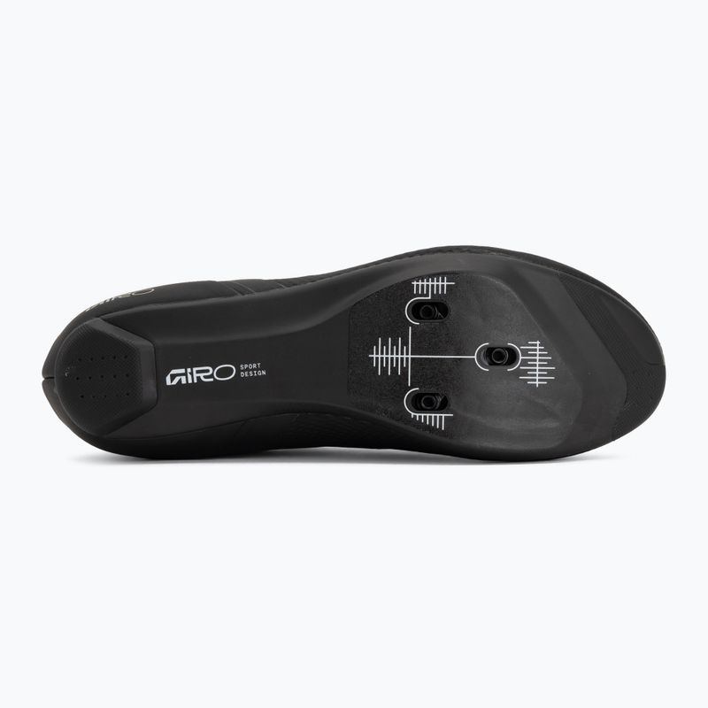 Férfi országúti kerékpáros cipő Giro Regime II black 4