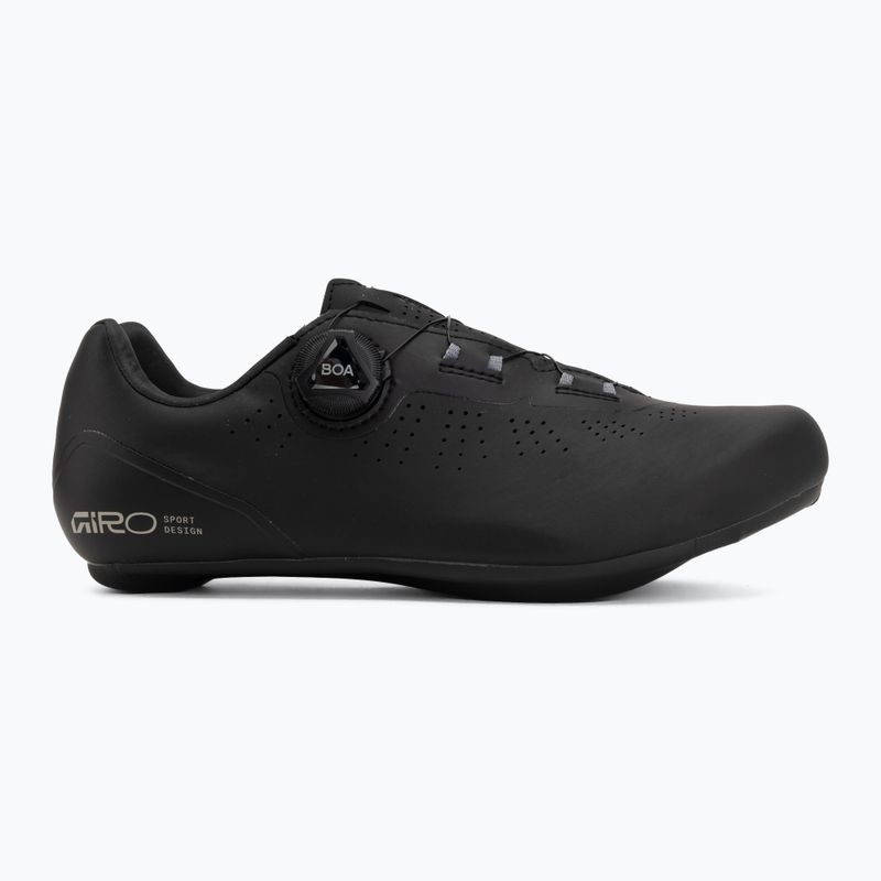 Férfi országúti kerékpáros cipő Giro Cadet II black 2