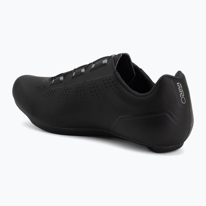 Férfi országúti kerékpáros cipő Giro Cadet II black 3