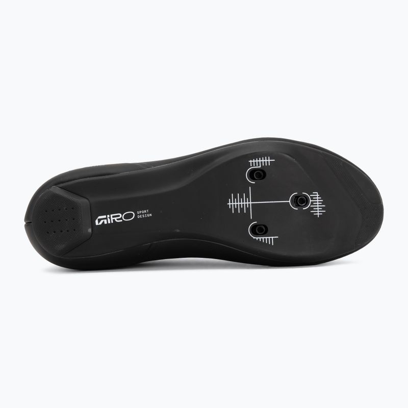 Férfi országúti kerékpáros cipő Giro Cadet II black 4