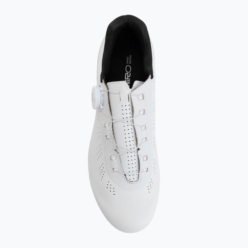 Férfi országúti kerékpáros cipő Giro Cadet II white 5