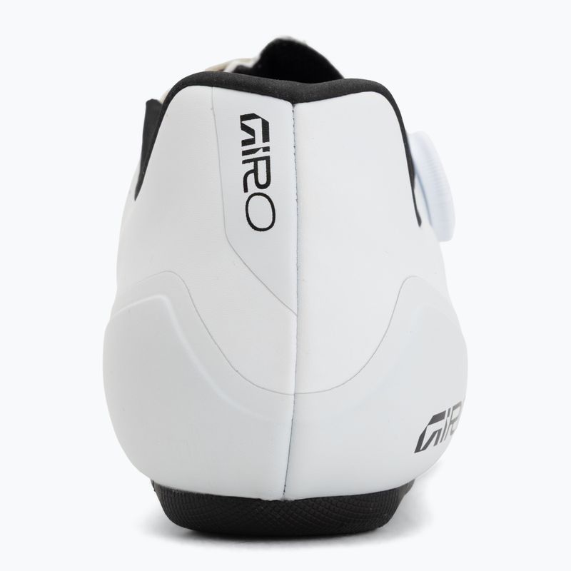 Férfi országúti kerékpáros cipő Giro Cadet II white 6