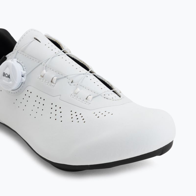 Férfi országúti kerékpáros cipő Giro Cadet II white 7