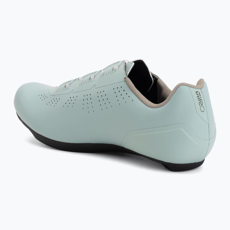 Férfi országúti kerékpáros cipő Giro Cadet II sky blue 3