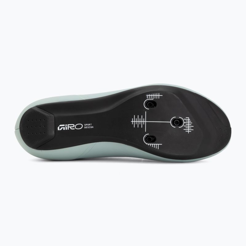 Férfi országúti kerékpáros cipő Giro Cadet II sky blue 4
