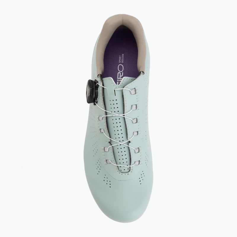 Férfi országúti kerékpáros cipő Giro Cadet II sky blue 5