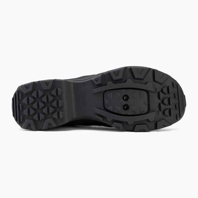 Férfi MTB kerékpáros cipő Giro Gauge Boa black 4