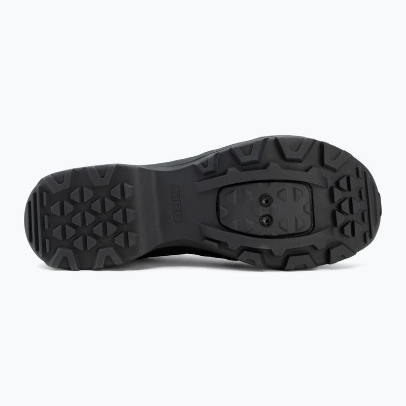 Férfi MTB kerékpáros cipő Giro Gauge black 4