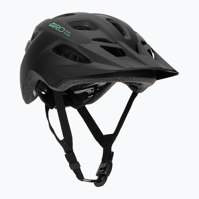 Gyermek kerékpáros sisak Giro Tremor Child JR matte black/vivid green
