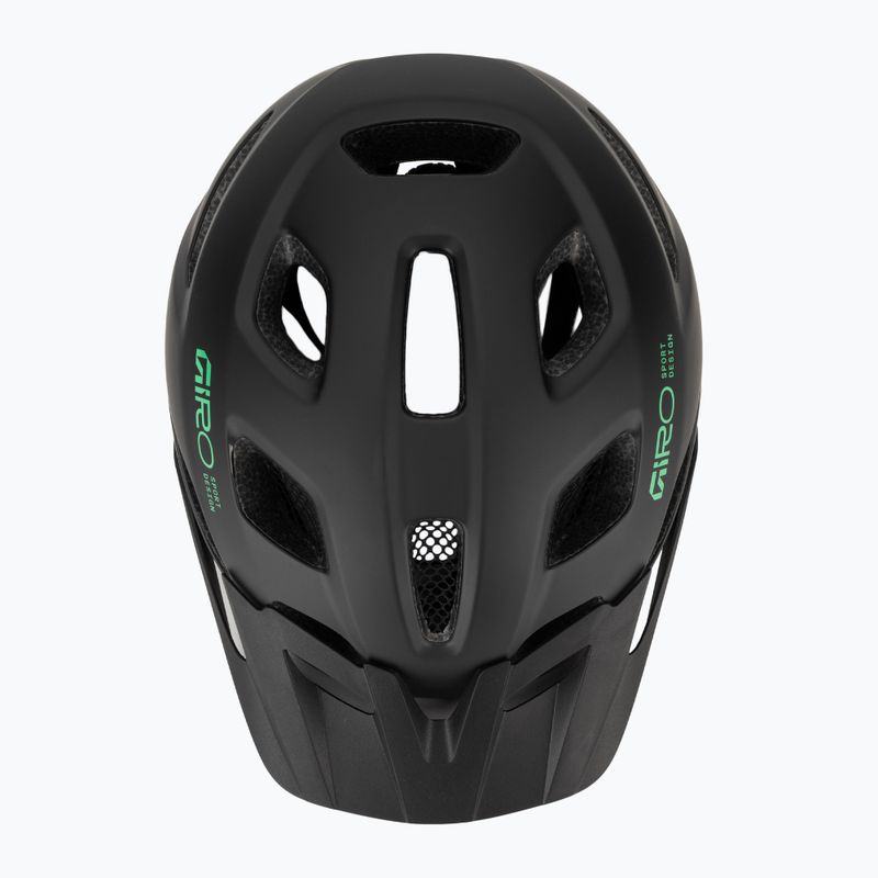 Gyermek kerékpáros sisak Giro Tremor Child JR matte black/vivid green 6