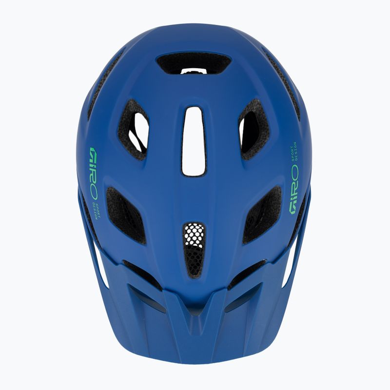 Gyermek kerékpáros sisak Giro Tremor Child JR matte blue jewel 6