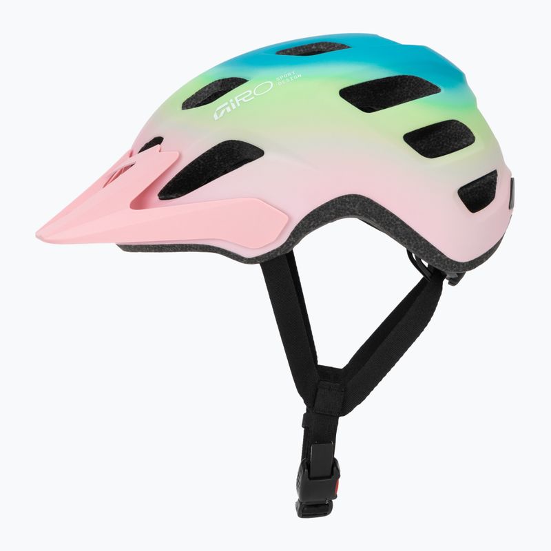 Gyerek kerékpáros sisak Giro Tremor Child JR matte light pink/green fade 3