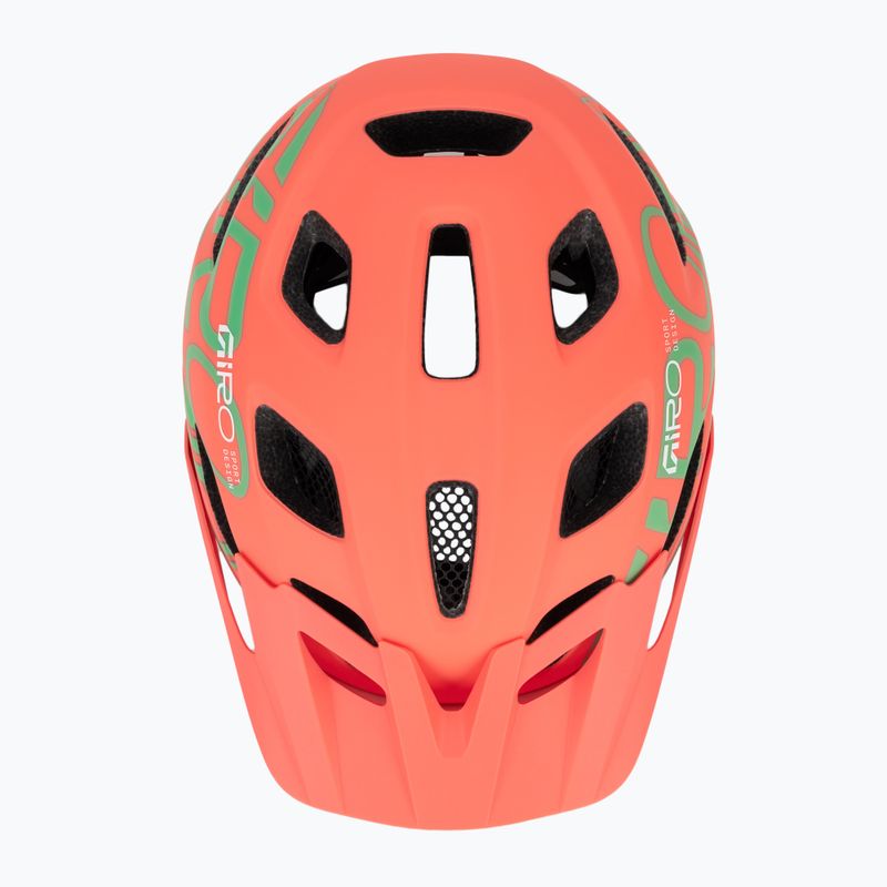 Giro Tremor Child gyermek kerékpáros sisak JR matte endless green 6