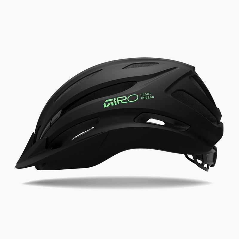 Gyerek kerékpáros sisak Giro Register II matte black/vivid green 2