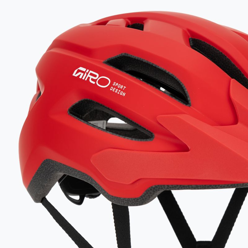 Giro Fixture kerékpáros sisak II MIPS matte flame red 8