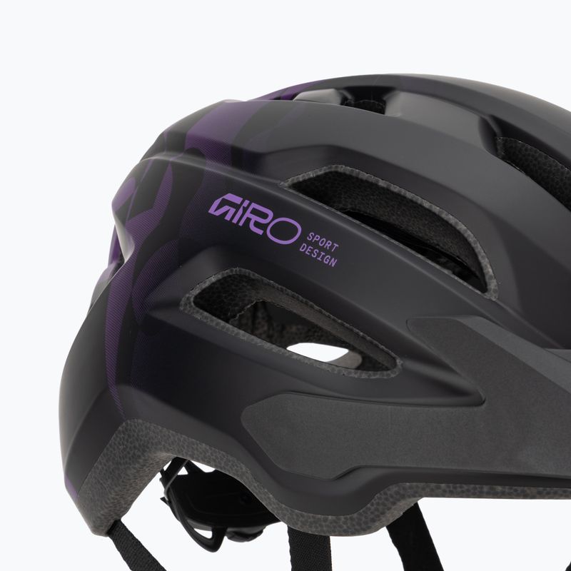 Giro Fixture kerékpáros sisak II MIPS matte black/purple rush 8