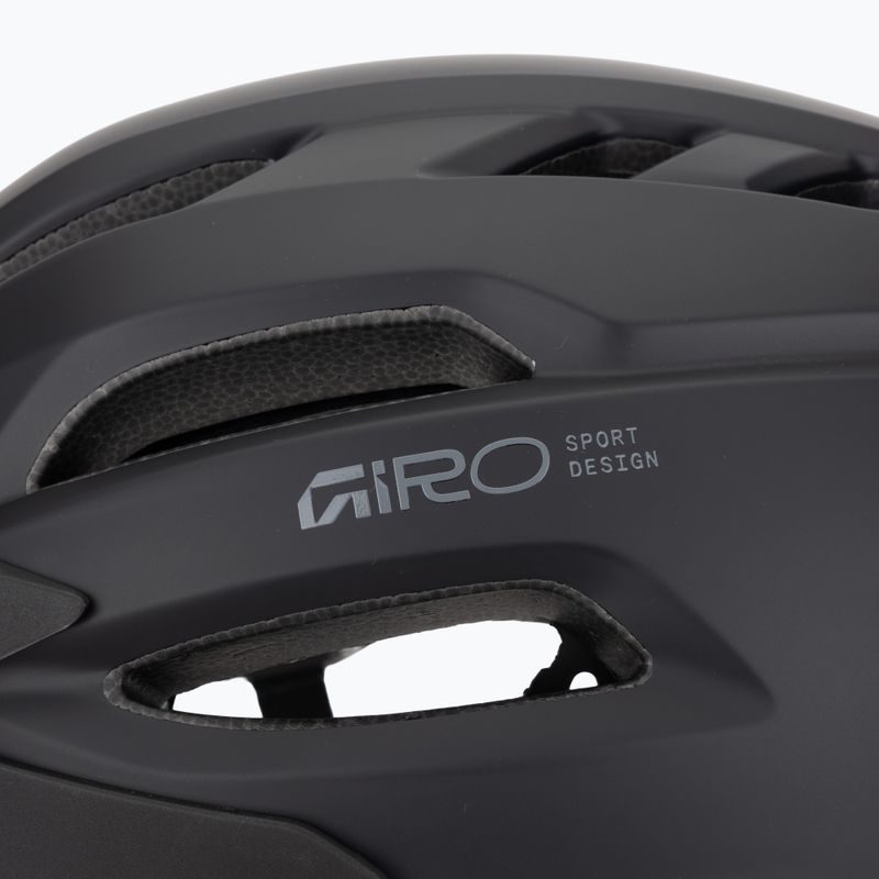 Kerékpáros sisak Giro Fixture II XL matte black/grey 7