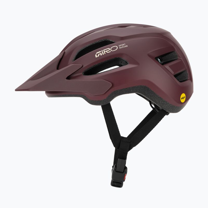 Giro Fixture kerékpáros sisak II MIPS W matte maroon 3