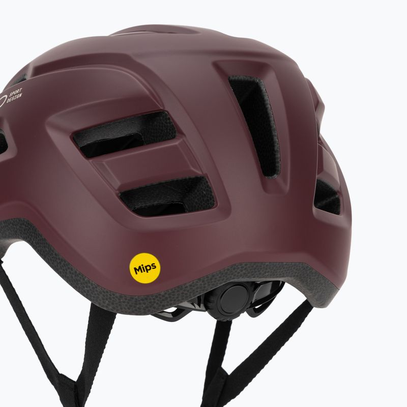 Giro Fixture kerékpáros sisak II MIPS W matte maroon 7