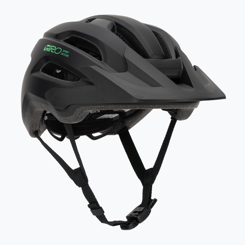 Gyerek kerékpáros sisak Giro Fixture II MIPS matte black/vivid green
