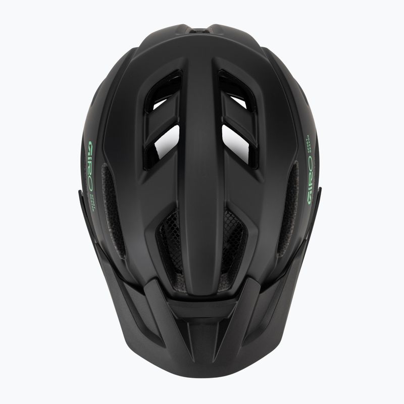Gyerek kerékpáros sisak Giro Fixture II MIPS matte black/vivid green 6