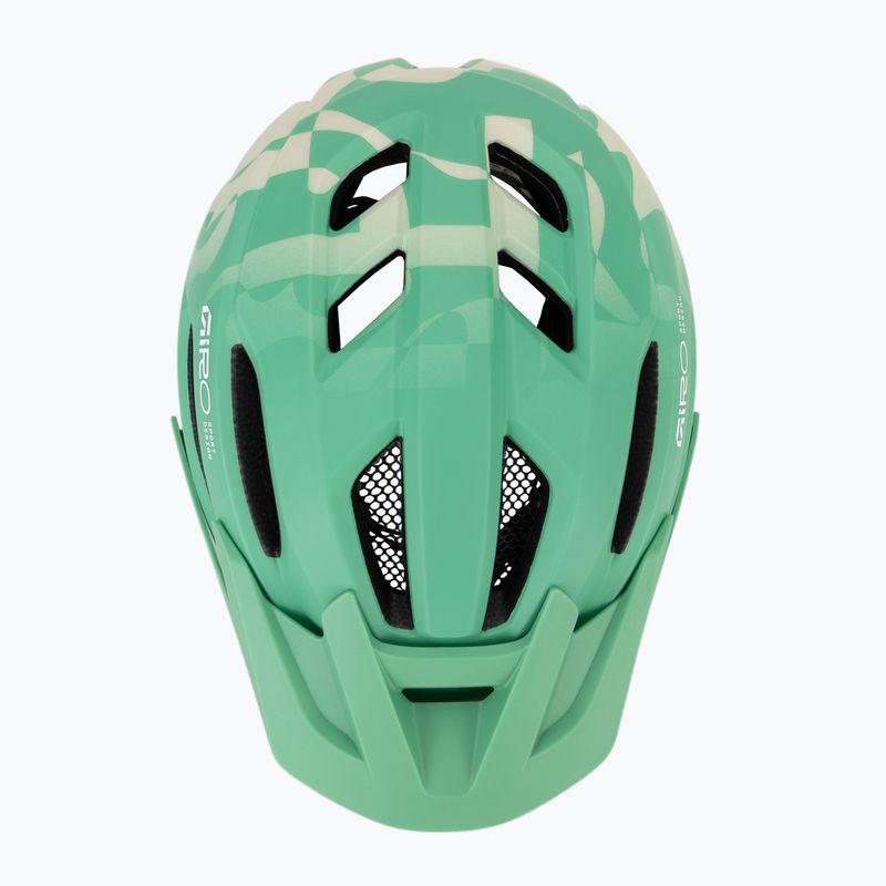 Gyerek kerékpáros sisak Giro Fixture II MIPS matte green rush 6