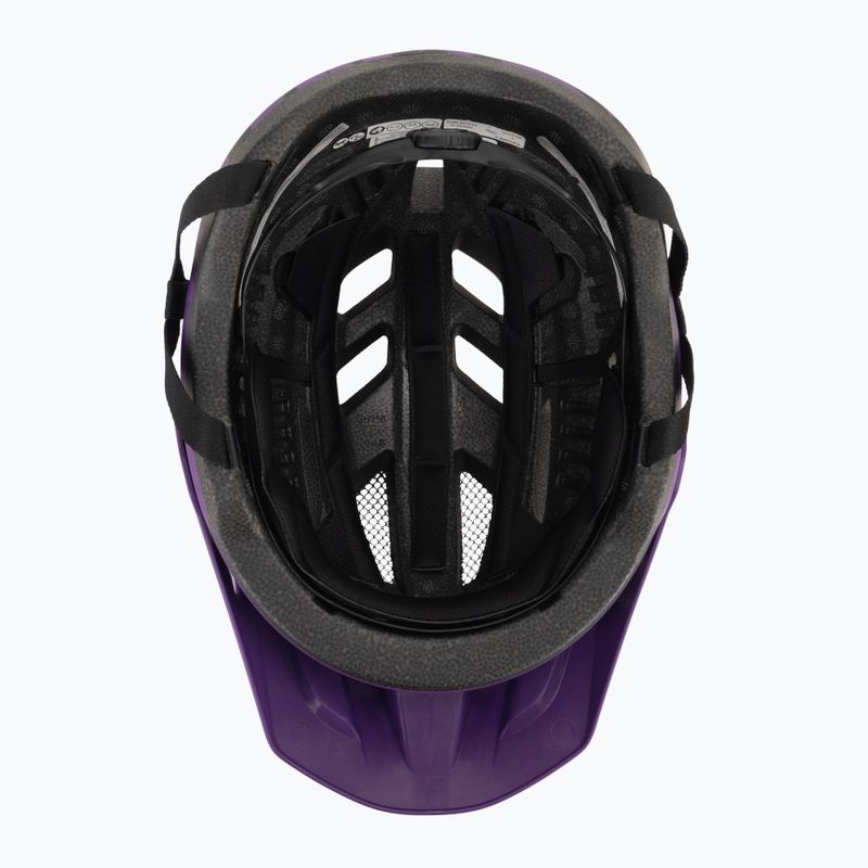 Gyerek kerékpáros sisak Giro Fixture II matte purple rush 5